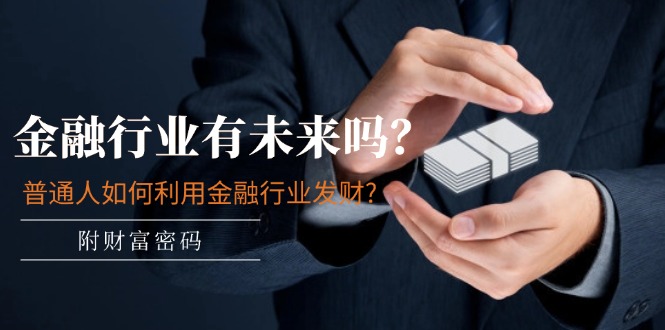 公众号付费文章:金融行业有未来吗?普通人如何利用金融行业发财?(附财富密码)-琴书聊项目
