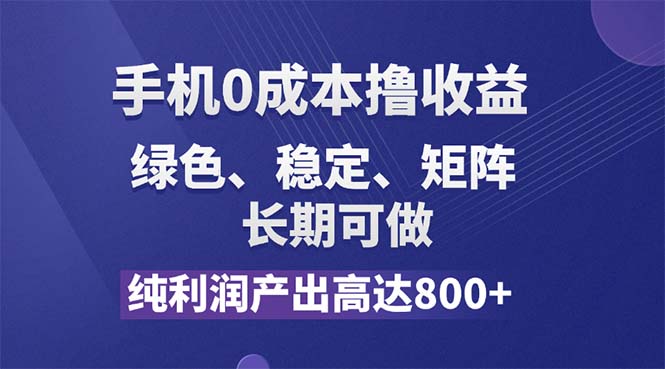 （11976期）纯利润高达800+，手机0成本撸羊毛，项目纯绿色，可稳定长期操作！-琴书聊项目