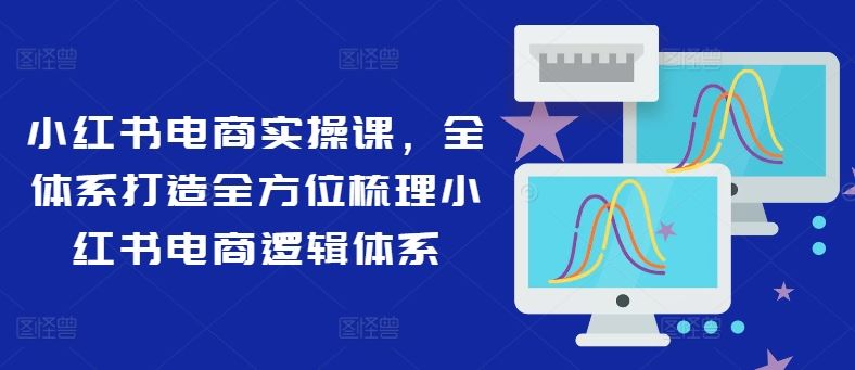 小红书电商实操课,全体系打造全方位梳理小红书电商逻辑体系-琴书聊项目