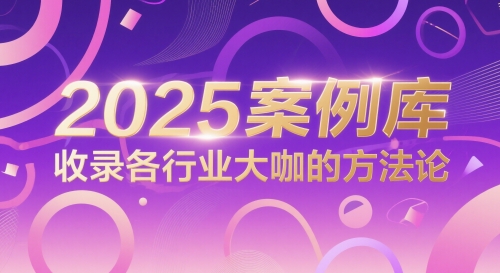 2025案例库，收录各行业大咖的方法论-琴书聊项目