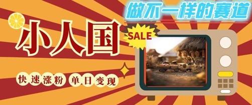 DeepSeek+绘图+视频制作小人国微观视频，小白轻轻松松上手，条条爆款，条条变现，单日就能收益-琴书聊项目