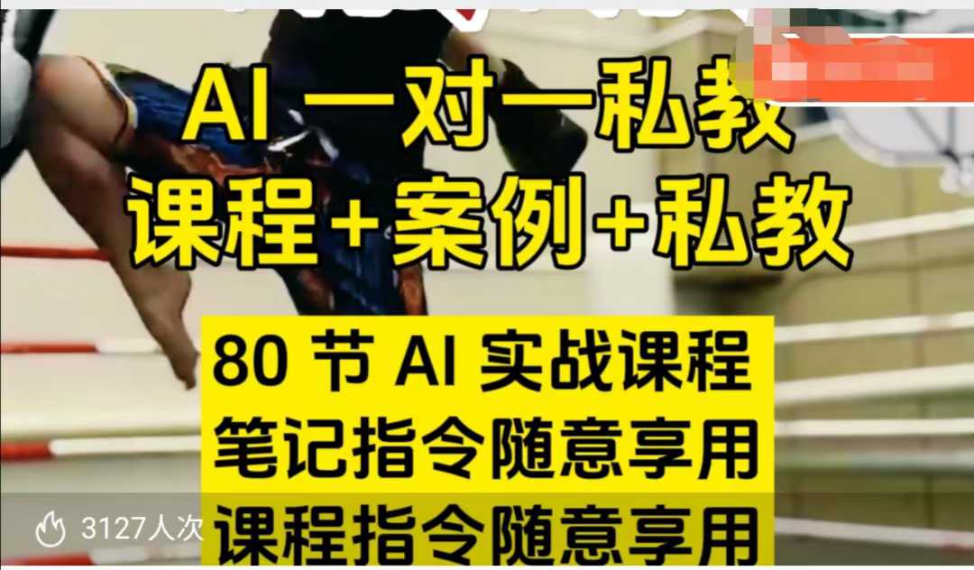 AI指令实战课，课程+案例，80节AI实战课程，笔记指令随意享用，课程指令随意享用(更新7月)-琴书聊项目