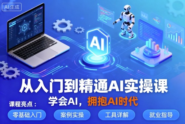 从入门到精通AI实操课，学会AI，拥抱AI时代-琴书聊项目