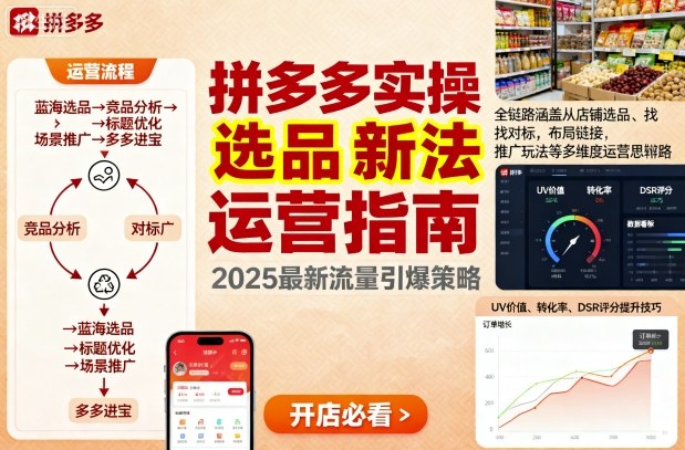 王校长9月12拼多多实操新玩法，全链路涵盖从店铺选品、找对标，布局链接，推广玩法等多维度运营思路-琴书聊项目