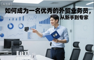 如何成为一名优秀的外贸业务员，从新手到专家-琴书聊项目