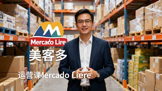 2025美客多Mercado Libre运营课：账号注册/产品上传/促销活动/自发货模式-琴书聊项目