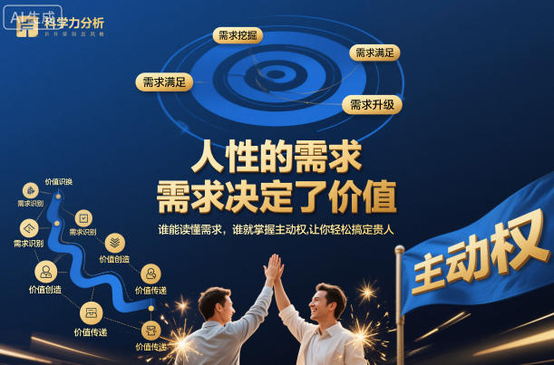 人性的需求，需求决定了价值，谁能读懂需求，谁就掌握主动权，让你轻松搞定贵人【文档】-琴书聊项目