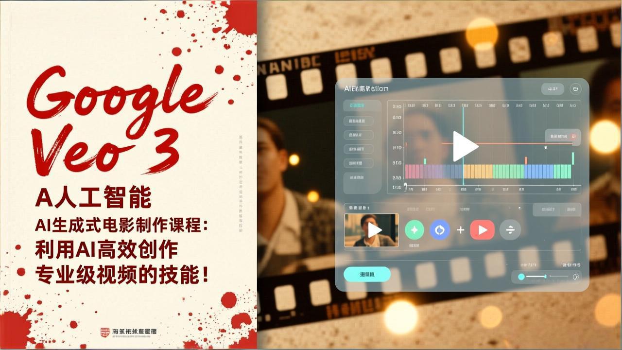 Google Veo 3人工智能AI生成式电影制作课程：利用AI高效创作专业级视频的技能！-琴书聊项目