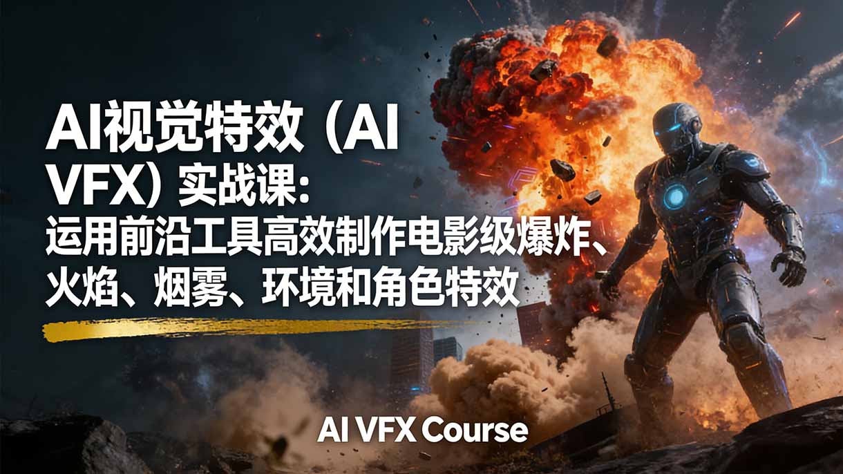 AI视觉特效(AI VFX-琴书聊项目