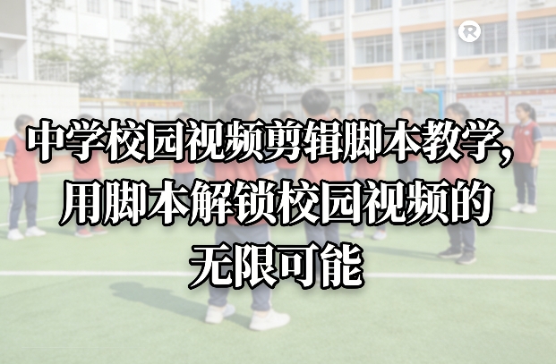 中学校园视频剪辑脚本教学，用脚本解锁校园视频的无限可能-琴书聊项目
