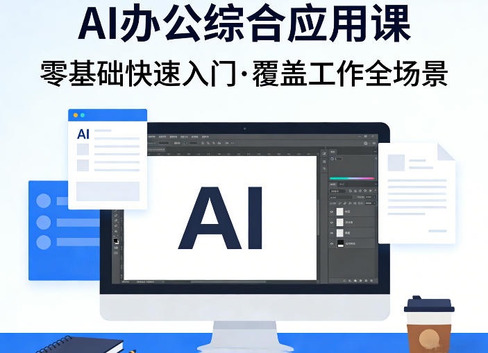 AI办公综合应用课，零基础快速入门，覆盖了工作中各种应用场景-琴书聊项目