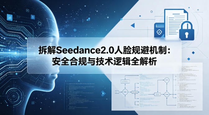 拆解Seedance2.0人脸规避机制：安全合规与技术逻辑全解析-琴书聊项目