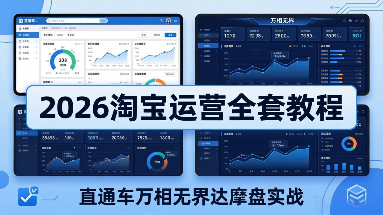2026淘宝运营全套教程(更新5月3日-琴书聊项目