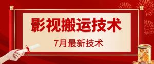 7月29日最新影视搬运技术，各种破百万播放-琴书聊项目