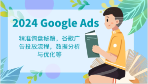 2024 Google Ads 教程：精准询盘秘籍，谷歌广告投放流程，数据分析与优化等-琴书聊项目