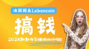 法国闲鱼Leboncoin跨境电商教程：环境邮箱电话解决产品上传及流量，悄悄赚钱-琴书聊项目