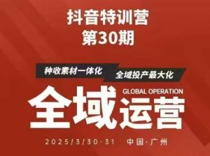 抖音特训营第30期线下培训资料，没有录音视频，正版整理的脑图资料及学员总结核心点-琴书聊项目