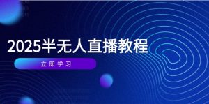 半无人直播课(2025/4月-琴书聊项目