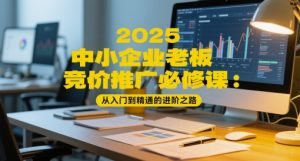 2025中小企业老板竞价推广必修课：从入门到精通的进阶之路-琴书聊项目