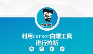 利用cursor白嫖工具进行拉新-琴书聊项目