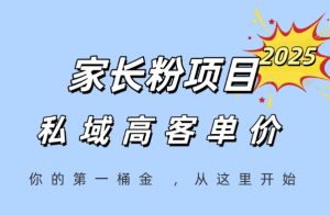 家长粉项目,一个可以长期变现暴利项目,私域高客单价,轻松完成你的人生第一桶金-琴书聊项目