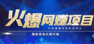 火爆全自动搬砖项目，可批量矩阵操作，爆款落地长期可做【揭秘】-琴书聊项目