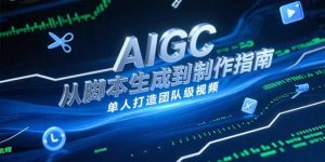 AIGC视频制作指南，从脚本生成到剪辑全流程，单人打造团队级视频-琴书聊项目