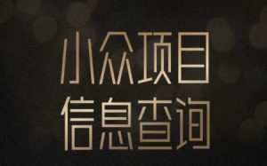 小众蓝海项目情感查询，女粉暴力掘金，轻松日入500+【揭秘】-琴书聊项目