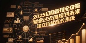 2025目标管理全攻略，复盘过去加规划未来，建立持续成长系统-琴书聊项目