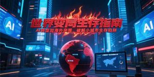 付费文章《世界变局生存指南，AI转型加海外突围，破解小城市生存陷阱》-琴书聊项目