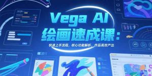 Vega AI绘画速成课：快速上手流程，核心功能解析，作品高效产出-琴书聊项目