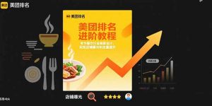 美团排名进阶教程：专为餐饮行业商家设计，实现店铺曝光和流量提升-琴书聊项目