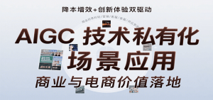 AIGC技术私有化场景应用，内容创作/视觉设计/私有化部署/商业应用/电商运营等-琴书聊项目
