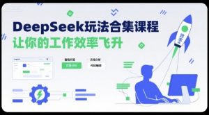 DeepSeek玩法合集课程,让你的工作效率飞升-琴书聊项目