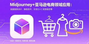 Midjourney+电商领域商业应用：涵盖服装设计、换脸技术、实拍结合等-琴书聊项目