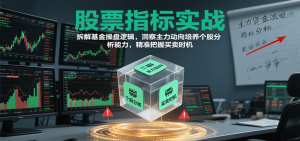 股票指标实战，基金操盘逻辑拆解，洞察主力动向培养个股分析能力把握买卖时机(更新)-琴书聊项目