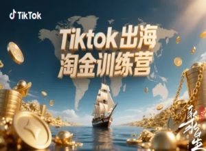 Tiktok出海淘金训练营，跨境电商TK实战变现-琴书聊项目