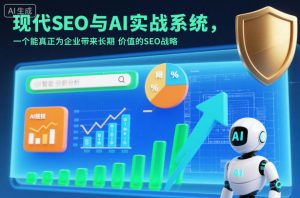 现代SEO与AI实战系统,一个能真正为企业带来长期价值的SEO战略(英语+中文字幕)-琴书聊项目