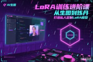LoRA训练进阶课，从生图到炼丹，打造私人定制LoRA模型-琴书聊项目