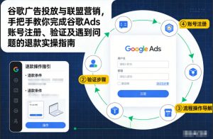 谷歌广告投放与联盟营销，手把手教你完成谷歌Ads账号注册、验证及遇到问题的退款实操指南-琴书聊项目
