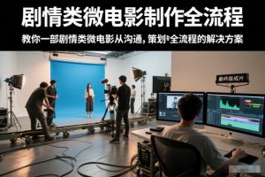 剧情类微电影制作全流程，教你一部剧情类微电影从沟通，策划到拍摄制作全流程的解决方案-琴书聊项目