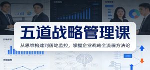 五道战略管理课：从思维构建到落地监控，掌握企业战略全流程方法论-琴书聊项目