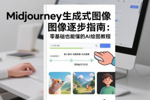 Midjourney生成式图像逐步指南:零基础也能懂的AI绘图教程-琴书聊项目