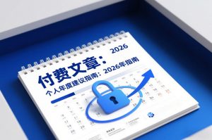 付费文章：个人年度建议指南：2026年指南-琴书聊项目