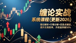 缠论实战系统课程(更新2026-琴书聊项目