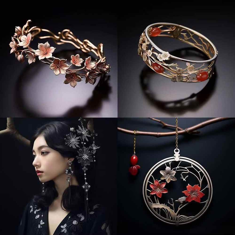 图片[5]-463个Midjourney珠宝摄影提示词：覆盖全品类珠宝，AI设计秒出专业效果-琴书聊项目