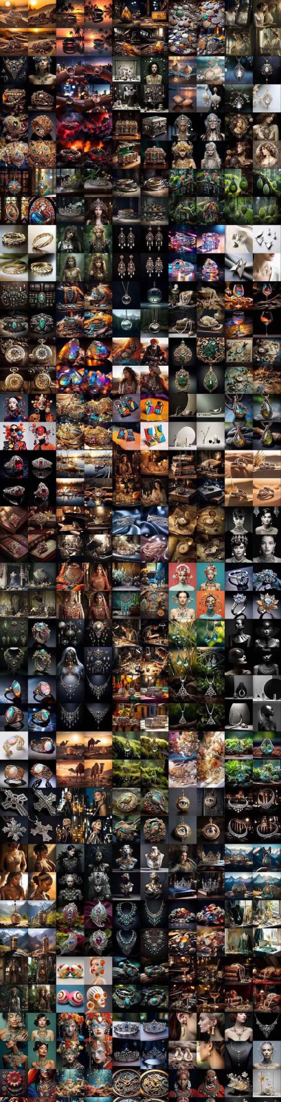 图片[7]-463个Midjourney珠宝摄影提示词：覆盖全品类珠宝，AI设计秒出专业效果-琴书聊项目