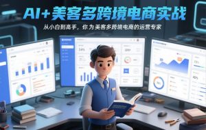 AI+美客多跨境电商实战，从小白到高手，你也可以成为美客多跨境电商的运营专家-琴书聊项目