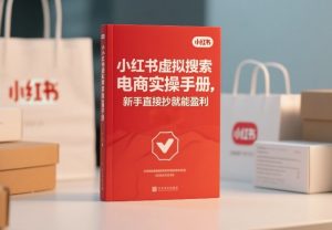 小红书⁠‬⁠‌‬⁠‬‍‍‌‬‌‍⁠‌⁠⁠‬‬‌‍虚拟搜索电商实操手册，新手直接抄就能盈利-琴书聊项目