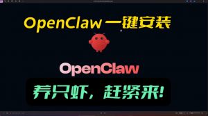 openclaw安装教程和资料，10分钟搞定，一切，让你轻松拥有龙虾-琴书聊项目